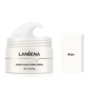 Lanbena - Máscara de limpeza profunda para tratamento de acne, máscara original para nariz e poros, máscara removedora de cravos, peeling original