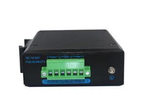Industrial Switch Plug And Play 5 Port 1000mbps Port Network Ethernet Switch Sfp For Laptops Camera