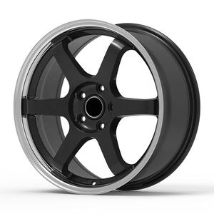 Jante de voiture forgée en alliage d'aluminium 15 16 17 18 19 20 21 22 23 24 pouces 4 5x100 112 114.3 120 mm 4 5 6 trous Pièce <span class=keywords><strong>auto</strong></span> - Product Image 4