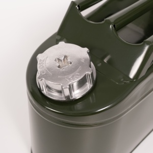 Bidon à carburant vertical portable YINXIN résistant à la corrosion, en tôle laminée à froid, avec bouchon d'étanchéité, capacité 10L, pour travaux de construction en extérieur - Product Image 2