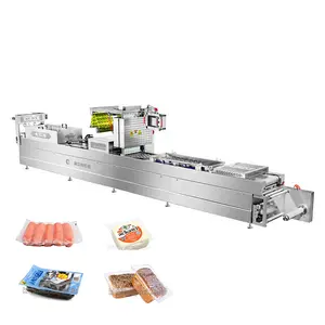 Multifunctional Automatic Industrial Thermoforming Vacuum Packaging Meat And Egg Sausage Packaging Machine