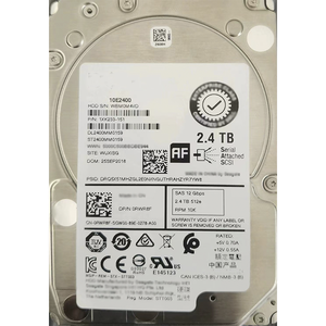 RWR8F 2.4TB 10K SAS 2.5" 12Gbps HDD Hard <b>Drive</b> ST2400MM0159 08F - Product Image 3