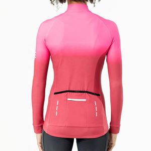 Maillot de cyclisme pour femmes et hommes, uniforme d'équipe sportive professionnelle, OEM personnalisé, velours 100% coton, sublimation, été, vélo de route - Product Image 3