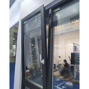 Villas personnalisées Hihaus double vitrage <span class=keywords><strong>baie</strong></span> en verre en aluminium fenêtre inclinable et tournante - Product Image 2