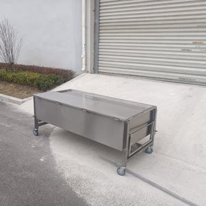 Vasca in acciaio inox immersione dissezione tavolo Cadaver serbatoio autopsia tavolo per laboratorio e ospedale scuola di medicina - Product Image 6