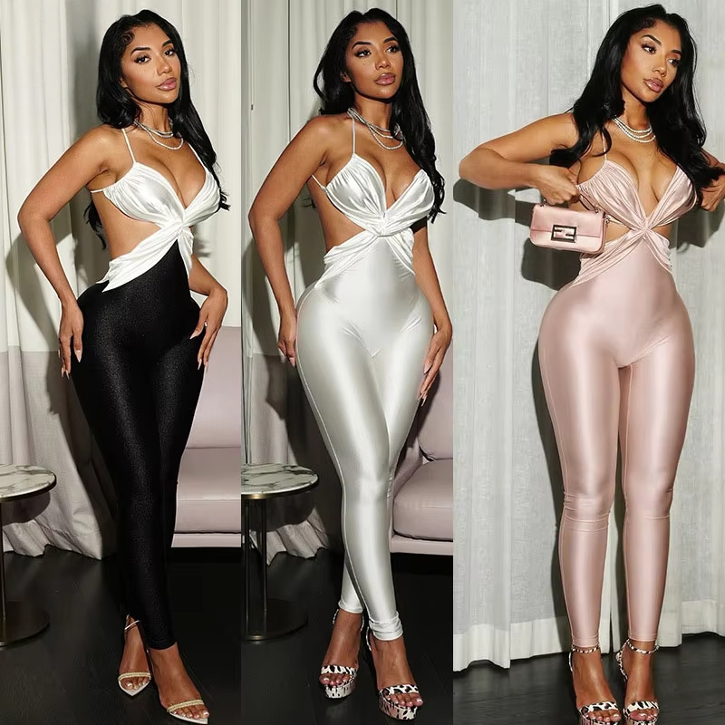 Black Party Jumpsuits Fashionable Sexy Outfits