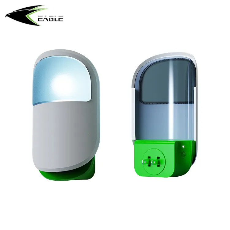 Águia atacado mini luz noturna para controle de pragas interior armadilhas contra mosquitos luz de 2 watts com cola