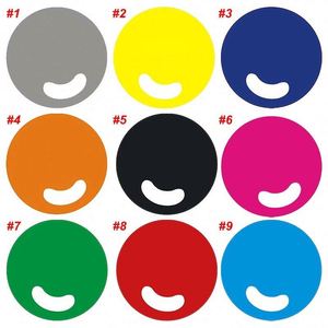 Customized Handheld Bladeless Fan UV Logo Printing Round Smile Fan , Promotional & Advertising <b>Gifts</b> - Product Image 2