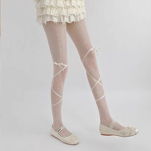Medias de nailon y seda al por mayor, sin costuras, con encaje hermoso, transparentes, finas, sexys - Product Image 6