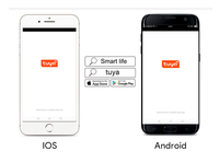 Interrupteur intelligent pour panneau lumineux EU/UK, compatible Tuya, avec variateur de lumière, contrôle sans fil Wifi, commande via l'application Tuya, fonctionne avec Alexa et Google Home
