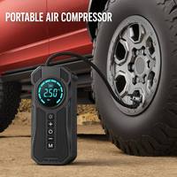 4 in 1 Car Jump Starter with 150 PSI Air Compressor Power Bank Tire Inflator Car Battery Charger and Jump Starter Power Bank