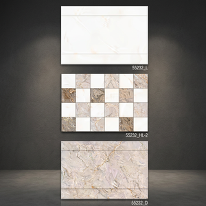 Carreaux muraux et de sol en céramique à combinaison de couleurs ombrées 300x450mm pour usage en cinéma, maison, extérieur, salle de bain, centre commercial - Carreaux intérieurs émaillés - Product Image 1