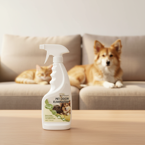 Éliminateur d'odeurs pour animaux de compagnie en marque privée, thé blanc et citron, spray rafraîchissant pour éliminer les taches et les odeurs pour chien et <span class=keywords><strong>chat</strong></span> - Product Image 1