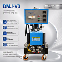 Petite machine de pulvérisation de polyurée portable, pulvérisateur de revêtement V3 en stock