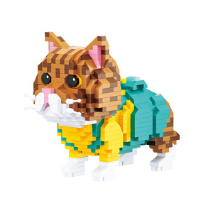 Balody nuovi 846 pezzi giocattoli educativi per bambini mini gatti blocchi di animali giocattoli mini diamanti - Product Image 1