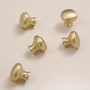 Round Cabinet Knob for Kitchen Furniture Handle Traditional Durable Design - Product Image 1