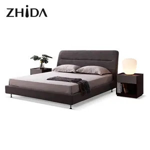 China fornecedor atacado mais recente design de cama estilo francês cama king size