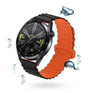 สายนาฬิกาซิลิโคนสองสี XY band 20mm และ22mm สายแม่เหล็กสำหรับนาฬิกา<span class=keywords><strong>5</strong></span> <span class=keywords><strong>4G</strong></span> - Product Image 2