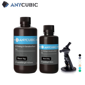 Resina UV ANYCUBIC de 405 nm para Impresora 3D Photon-S, Material de Impresión LCD Sensible a los Rayos UV, Botella de Líquido Normal de 500 ml/1 L - Product Image 1