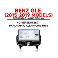 Radio de Coche con Pantalla Táctil de 12.3 Pulgadas, GPS, Navegación, Estéreo, Reproductor Multimedia de Video para Benz GLE 2015-2019