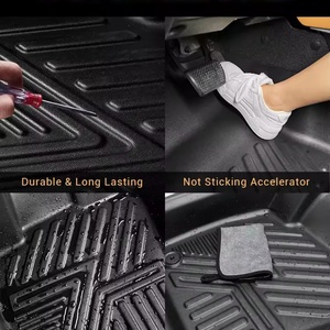Hot Selling New Design Car Interior <b>Accessories</b> Durable Car <b>Floor</b> Mat for Toyota Funtuner - Product Image 3