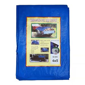 Bâche en polyéthylène agricole de haute résistance traitée aux UV imperméable couvre camion autre bâche en PE tissé en tissu