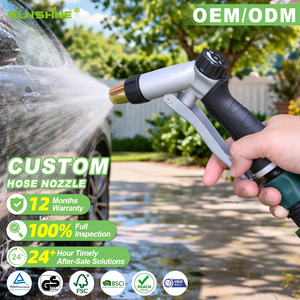 Pistolet pulvérisateur haute pression en métal SUNSHINE OEM avec verrouillage du gâchette pour distributeurs, fournisseur en gros d'outils de jardin, ODM - Product Image 6