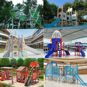 Centro Attività Multifunzionale per Bambini, Giochi da Esterno per Casa e Asilo - Product Image 6