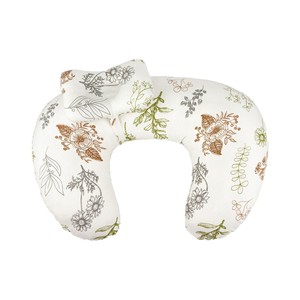 Coussin d'allaitement pour bébé, pour les mamans qui allaitent, anti-régurgitation, lavable, design portable, motif de dessin animé, 100% coton - Product Image 1