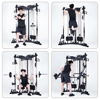 Máquina de Gimnasio Comercial Cheongar Steel: Cable Crossover, Smith Machine, Power Cage y Bird Gantry para Uso en Interiores y en Casa