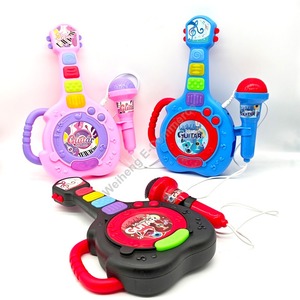 JOYSUN Speelgoed Kinderen STEM Educatief Speelgoed Mini Plastic Elektronische Gitaar Muziekspeelgoed met ABS Sensor 5 Scales - Product Image 4