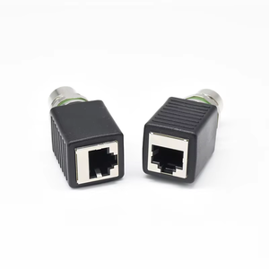 M12 8 pin x Mã nữ để RJ45 nữ thẳng <span class=keywords><strong>Adapter</strong></span> công nghiệp không thấm nước hàng không điện Thông tư <span class=keywords><strong>Adapter</strong></span> kết nối - Product Image 4