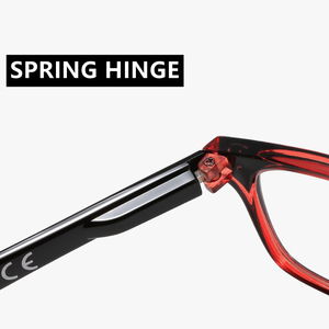 Lentes progresivas Gafas Rectángulo pequeño Lente azul Fuerza + 1,50 + 3,00 - Product Image 3