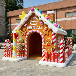 Escultura Gigante <span class=keywords><strong>de</strong></span> Carruaje <span class=keywords><strong>de</strong></span> Caramelos <span class=keywords><strong>de</strong></span> Fibra <span class=keywords><strong>de</strong></span> Vidrio Pintada a Mano con <span class=keywords><strong>Caballos</strong></span> para Decoración <span class=keywords><strong>de</strong></span> Bodas, Parques y Áreas <span class=keywords><strong>de</strong></span> Juego Infantiles - Product Image 6