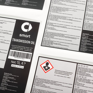 Bốn màu in lốp cao su bọc giấy nghệ thuật cuộn dán độ bám dính mạnh mẽ kháng môi trường - Product Image 4