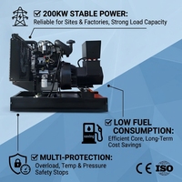 Générateur diesel silencieux triphasé quatre fils SPM 400 kVA 320 kW, étanche, démarrage électrique, groupe électrogène pour moteur ATS