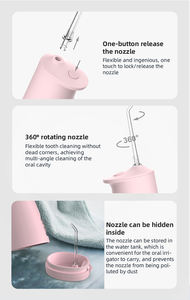 Irrigadores dentales portátiles eléctricos de fábricas chinas, limpieza higiénica cómoda para uso doméstico en hoteles al aire libre - Product Image 5
