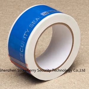 Cinta de Embalaje de PET Acrílica Adhesiva de 50 mm de un Solo Lado, Troquelada, Antifalsificación, Autoperforada, Sensible a la Presión, con Número de Serie, 50 m - Product Image 6