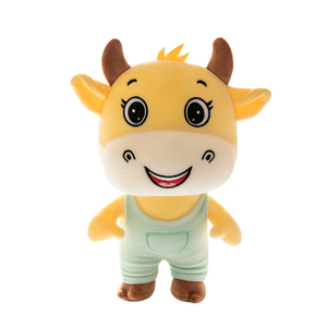 2021 nuevo diseño de alta calidad de la mascota de peluche de animal de buey de peluche de juguete para las familias - Product Image 1
