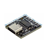 Module USB 2.0 vers TTL CH340E CH340C CH340N CH9340C Alternative aux CP2104 CP2102 PL-2303HX HT42B534 FT232RL pour Linux/mac/windows