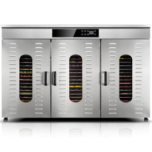 Stainless Steel Dehydrator Machine Food Drying Machine With 60 Trays