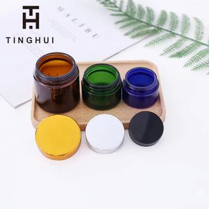 ขวดแก้วสีชาทรงกลมขนาด 5 มล. 10 มล. 15 มล. 20 มล. 30 มล. 60 มล. 100 มล. 4 ออนซ์ พร้อมซีลปิด สำหรับครีมและโลชั่น - Product Image 6