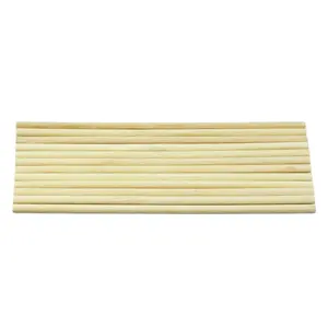 flat edge disposable bamboo candy floss sticks