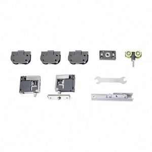 WEKIS Modern 3/7 Inch Bi-Folding Aluminium Zinc Alloy Concealed Sliding Barn Door Hardware <b>Kits</b> for Kitchen Living Room Bedroom - Product Image 3
