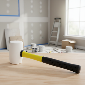 Marteau en caoutchouc naturel avec double revêtement en fibre de verre pour amortir les rebonds, idéal pour les planchers en <span class=keywords><strong>bois</strong></span>, les carreaux de céramique, qualité industrielle OEM - Product Image 3