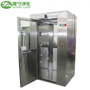 YANING Customized Stainless Steel GMP Personal Pass Through Electronic Air Shower