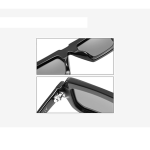 Kính mát thời trang nam tùy chỉnh phân cực Kính mát khung nhỏ 2025 hình chữ nhật cổ điển Acetate Kính mát - Product Image 4