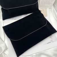 Maßgefertigter Samt-Umschlagbeutel mit Logo für Geschenk-Schmuck, Teeboxen, Luxus-Samtverpackungstasche, Ring- und Ohrringbox zur Aufbewahrung