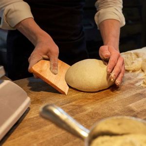 Raschietto per <span class=keywords><strong>pasta</strong></span> di legno raschietto per torte taglierina per impastare cibo Scrappers per cucina torta fondente <span class=keywords><strong>pasta</strong></span> per pane fare - Product Image 6