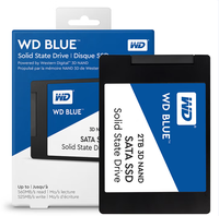 W-D Blue 2TB SA510 SATA Internal SSD III 6 Gb/s 2.5 inci 7mm Solid State Drive WDS200T3B0A